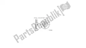 Esjot 501504649 sprocket - Bottom side