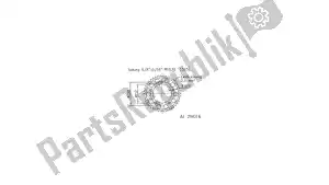 Esjot 512901643 sprocket - Bottom side