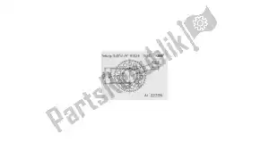 ESJOT 513220652 ktw traseiro alu 52t, 520 - Lado inferior