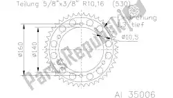 Here you can order the sprocket from Esjot, with part number 513500645: