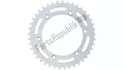 Here you can order the sprocket from RK, with part number 0412234K: