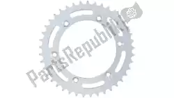 Here you can order the sprocket from RK, with part number 0412235K: