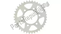 Here you can order the sprocket from RK, with part number 0412191K: