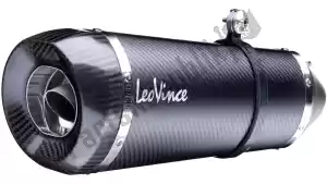LeoVince 14275S slip-on de fábrica, aço inoxidável - Lado inferior