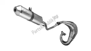 LeoVince SBK Scoot 3228 sito / leovince, exhaust system hand made x-fight, steel, e-certificate - Left side