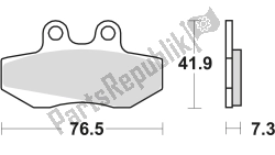 Unknown MCB629, Klocki hamulcowe, OEM: Unknown MCB629