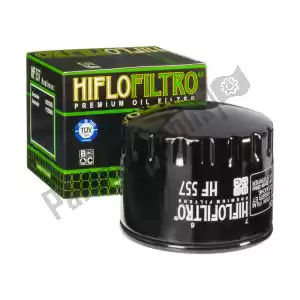 Hiflo Filtro HF557 oil filter hf557 - Left side