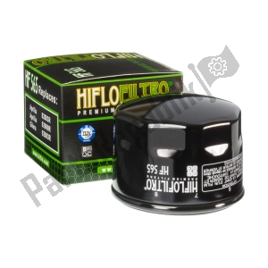 Mahle HF565 filtre à huile - Face supérieure