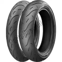 Here you can order the front and rear tire 80/100 zr17 53s from Heidenau, with part number 11130042: