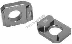 Here you can order the rear axle block, titanium from Zeta, with part number ZS932318: