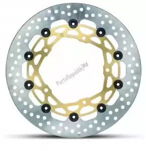 BREMBO 44173721 disc hpk supersport disc set, 320 x 5.5mm - Upper side