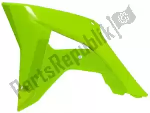 RTECH 566210254 bs ra radiator scoops honda neon yellow - Bottom side