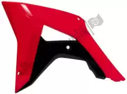 Here you can order the bs ra radiator scoops honda (oe) red-black from Rtech, with part number 566210242: