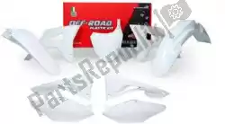 Here you can order the set plastics 6 pcs honda white from Rtech, with part number 563210630: