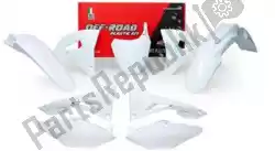 Qui puoi ordinare set plastica 6 pezzi honda bianco da Rtech , con numero parte 563210640: