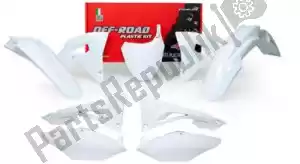 RTECH 563210640 set plastica 6 pezzi honda bianco - Il fondo