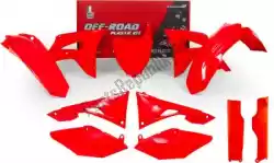 Here you can order the set plastics 7 pcs honda neon red lm edit from Rtech, with part number 563210631: