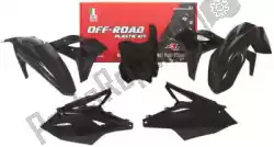 Here you can order the set plastics 5 pcs kawasaki black from Rtech, with part number 563225590: