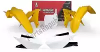 563240568, Rtech, Set plastics 5 pcs yamaha yz yellow    , Nieuw