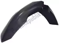 561210055, Rtech, Parafango anteriore honda nero    , Nuovo