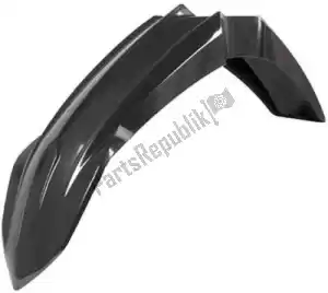 RTECH 561240337 mudguard front yamaha black - Bottom side