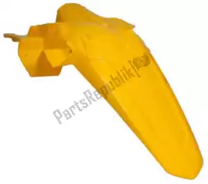 RTECH 561440490 mudguard rear yz yamaha yellow - Bottom side