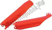 562410035, Rtech, Bs vv fork protectors honda lim ed neon red    , New