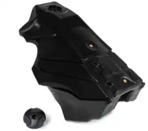 RTECH 568340100 div gas tank yamaha yz revolution black 8.4l - Bottom side