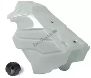 RTECH 568340300 div gas tank yz revolution transparent 8.4l - Bottom side
