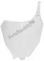565210182, Rtech, Np numero anteriore honda (oe) bianco    , Nuovo