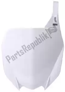 RTECH 565240531 np front number yamaha white (oe) - Bottom side