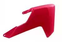 566220130, Rtech, Bs ra radiator scoops husqvarna hsq red    , New