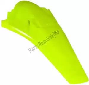 RTECH 561420187 garde boue arrière husqvarna jaune fluo - La partie au fond