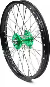 REX 482100037 kit ruedas 21-1,60 llanta negra/buje verde 20mm - Lado inferior