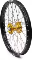 482300032, REX, Wheel kit 21-1,60 black rim/gold hub 22mm    , New