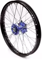 482400035, REX, Wiel kit 21-1,60 black rim/blue hub 20mm    , Nieuw