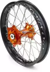 Qui puoi ordinare kit ruote 18-2. 15 cerchio nero/mozzo arancione 25mm da REX , con numero parte 4822210310: