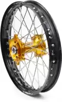 482310032, REX, Wheel kit 19-1.85 black rim/gold hub 25mm    , New