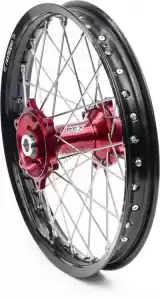 REX 482312036 kit ruedas 18-2.15 llanta negra/buje rojo 25mm - Lado inferior