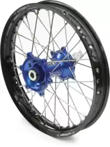 REX 482414035 kit ruote 18-2.15 cerchio nero/mozzo blu 25mm - Il fondo
