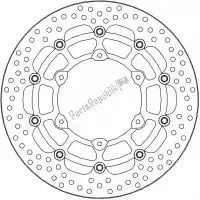 6221112275, Moto Master, Disc 112275, halo floating alu disc 320    , New