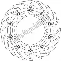 6206112280, Moto Master, Disque 112280, disque alu flottant flamme 300    , Nouveau