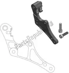 Ici, vous pouvez commander le rep 211097, support adaptateur d'étrier auprès de Moto Master , avec le numéro de pièce 6264211097: