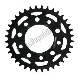 SUPERSPROX SU4133236B ktw rear steel 36t, black, 525 - Upper side