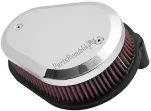 K&N 13794291 filter, air intake system-harley davidson - Bottom side