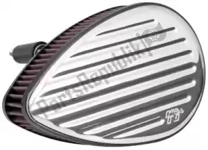 K&N 13794302 filtro, sistema de admision de aire-harley davidson - Lado inferior