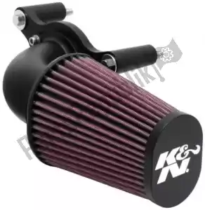K&N 13831125 filter, air performance air intake system - Bottom side