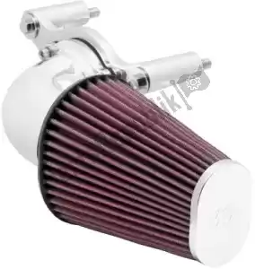 K&N 13831125P filter, air performance air intake system - Bottom side