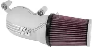 K&N 13831134S filter, air performance air intake system - Bottom side