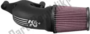 K&N 13831139 filter, air performance air intake system - Bottom side
